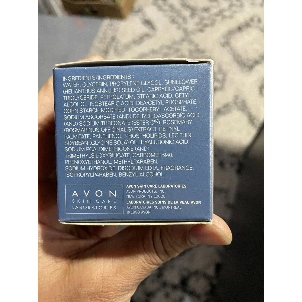 Avon Anew Perfect Cleanser 5.1 oz Moisture Night Cream 1.7 oz Discontinued NEW
